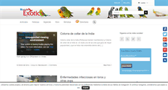 Desktop Screenshot of mundoexotics.com
